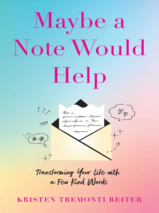 Cover image for Maybe a Note Would Help
